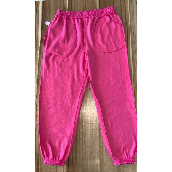 Poppi Womens Serving Flavor Print Pink Jogger Sweatpants With Pockets Size Large - Picture 10 of 13
